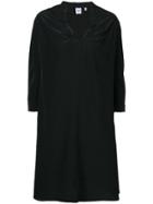 Aspesi Ruched Neck Dress - Black