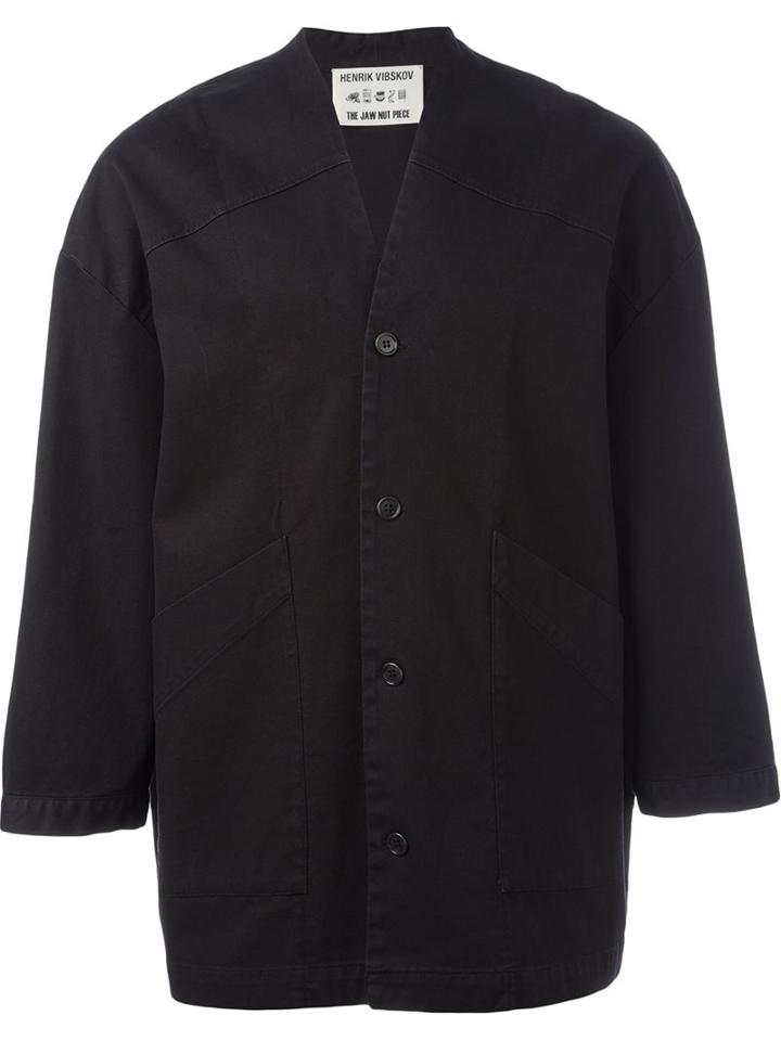 Henrik Vibskov 'chock' Jacket, Men's, Size: Large, Black, Cotton