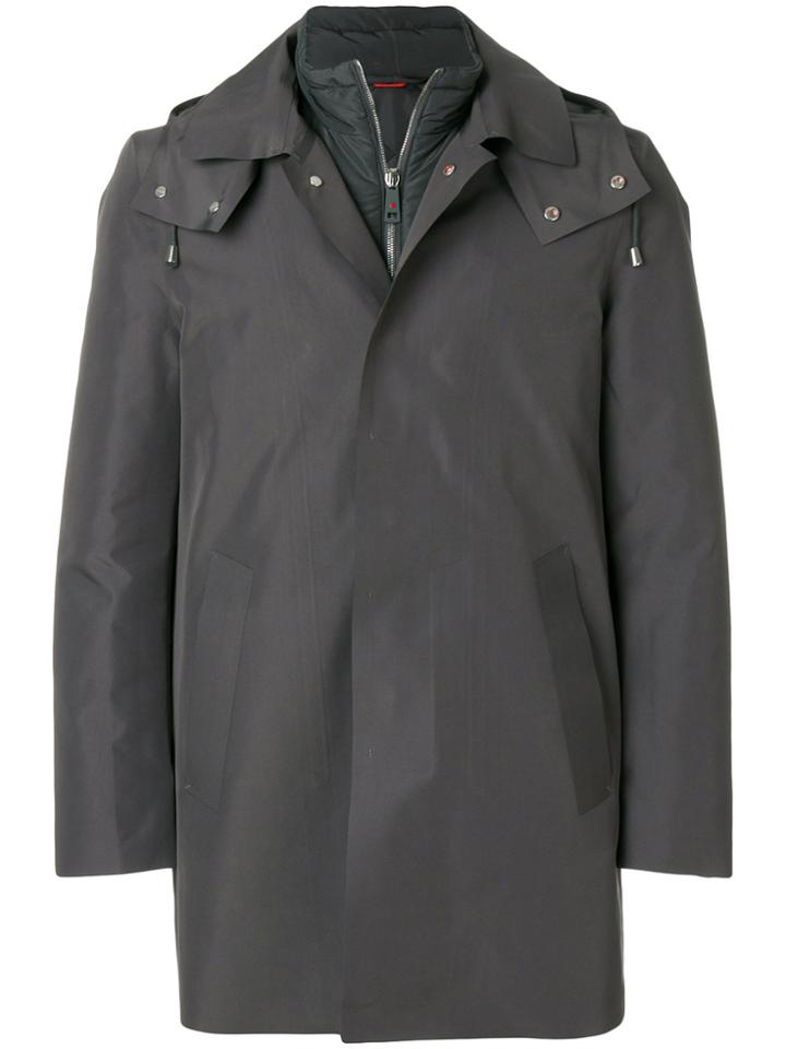 Kired Double Layered Jacket - Blue