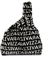 Simonetta Ravizza Furrissima Logo Tote Bag - Black