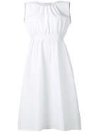 Fabiana Filippi Poplin Midi Dress - White