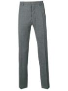 Ami Paris Fitted Leg Trousers - Grey