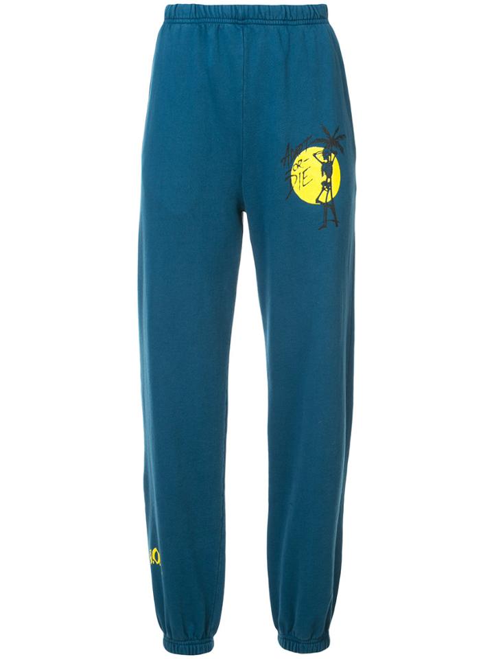 Adaptation Adapt Or Die Track Pants - Blue