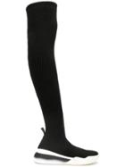 Stella Mccartney Thigh-high Sock Sneakers - Black