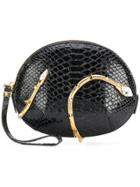 Giuseppe Zanotti Design Embellished Clutch - Black