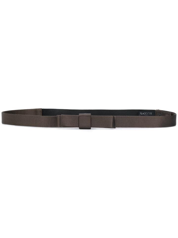 Lanvin Elasticated Belt - Brown