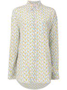 Marni Printed Relaxed Shirt - Nude & Neutrals