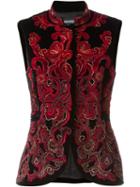 Alberta Ferretti Embroidered Vest