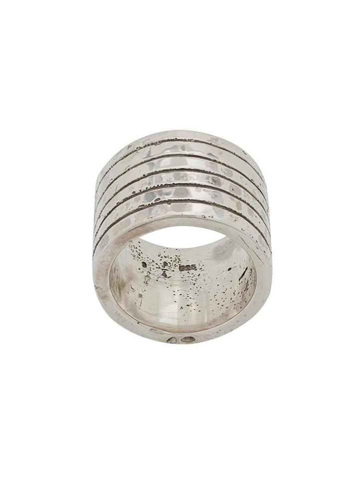 Parts Of Four Plane Ring - Silver