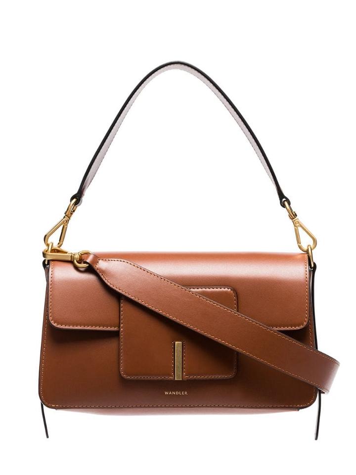 Wandler Georgia Shoulder Bag - Brown