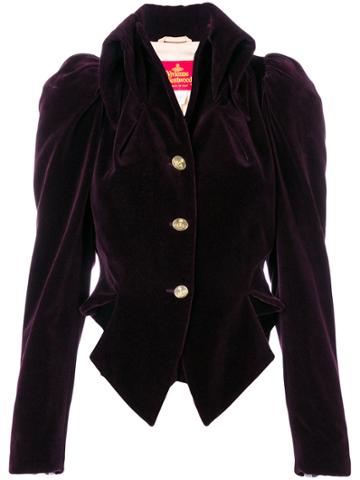 Vivienne Westwood Vintage Victorian Cropped Jacket - Pink & Purple