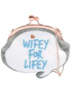Sophia Webster 'wifey For Lifey' Clutch, Women's, White