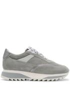 Santoni Platform Lace-up Sneakers - Grey