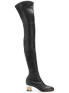 Alexander Mcqueen Over-the-knee Boots - Black