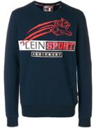 Plein Sport Tiger Sweatshirt - Blue