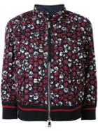 Moncler - Fiadone Floral Lace Bomber Jacket - Women - Cotton/polyamide/polyester - 2, White, Cotton/polyamide/polyester