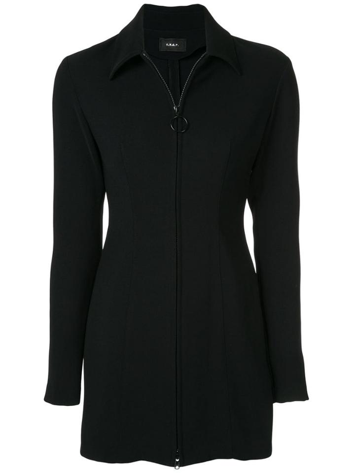 G.v.g.v. Slim Fit Zipped Jacket - Black