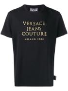 Versace Jeans Couture Logo Plaque T-shirt - Black
