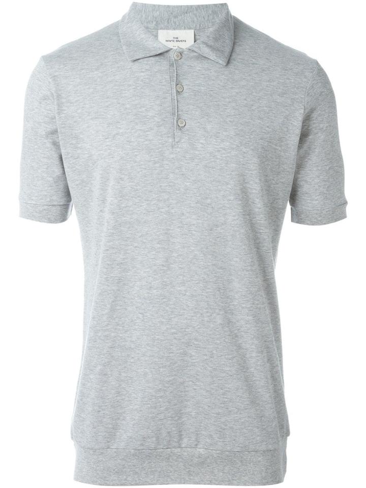 The White Briefs 'maier' Polo Shirt - Grey