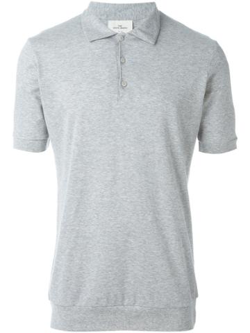 The White Briefs 'maier' Polo Shirt - Grey