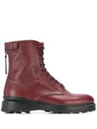 Woolrich Lace-up Ankle Boots - Red