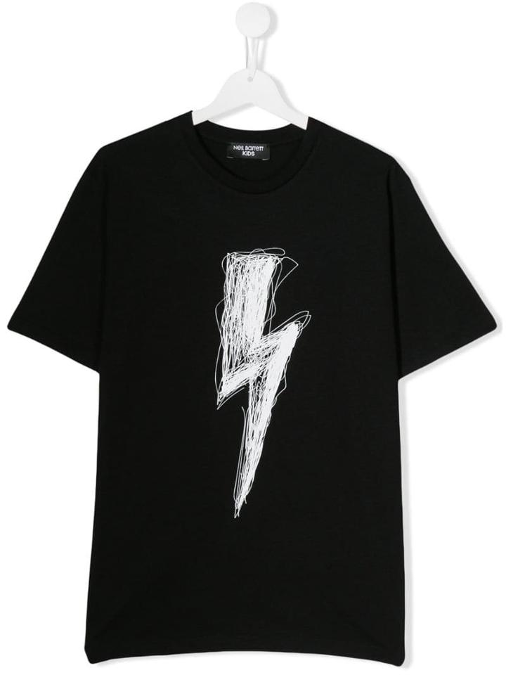 Neil Barrett Kids 020617110t - Black