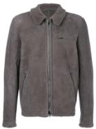Salvatore Santoro Welt Pockets Zipped Jacket - Grey