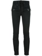 Unravel Project Skinny Trousers, Women's, Size: 27, Black, Cotton/polyester/spandex/elastane