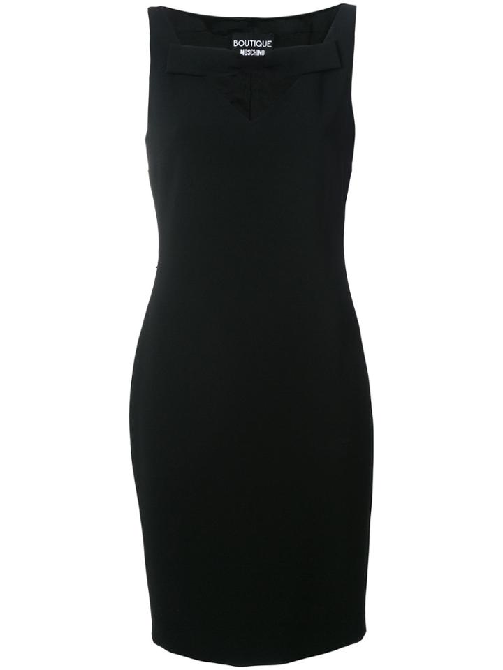 Boutique Moschino Bow Detail Dress - Black
