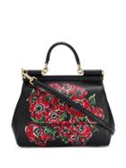 Dolce & Gabbana Sicily Medium Shoulder Bag - Black