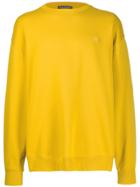 Acne Studios Oversized Sweatshirt - Yellow
