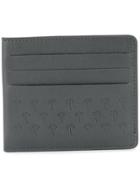 Tomas Maier Palm Tress Embossed Cardholder - Grey