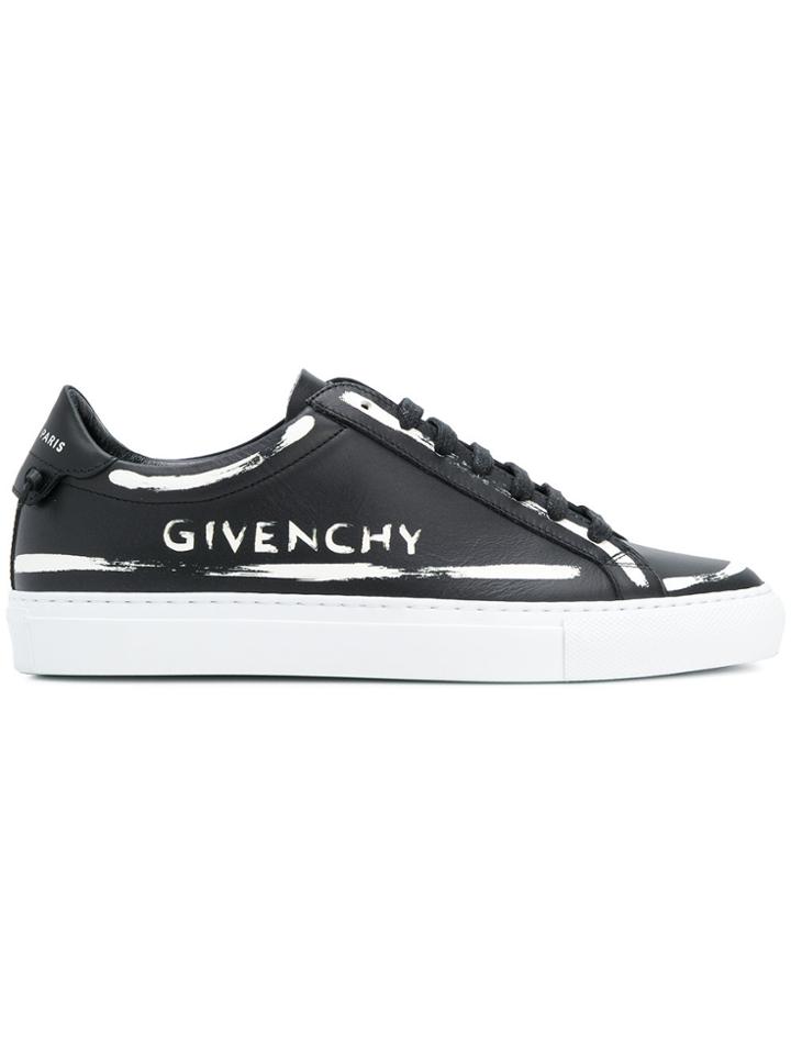 Givenchy Printed Low Top Sneakers - Black