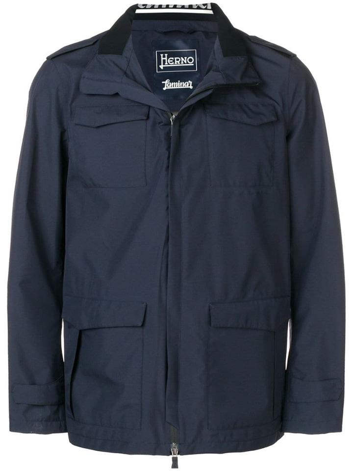 Herno Giubbotto Jacket - Blue