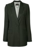 Ginger & Smart Merge Single Breasted Blazer - Green