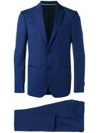 Z Zegna Formal Suit, Men's, Size: 52, Blue, Wool/cupro