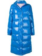 Alberta Ferretti Oversized 'friday'puffer Jacket - Blue