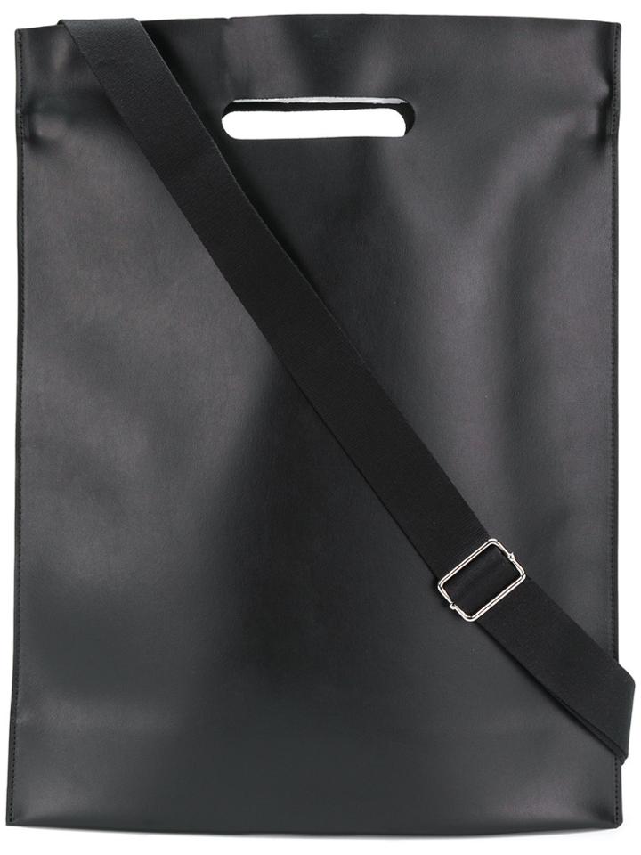Mm6 Maison Margiela Top Handles Tote Bag - Black