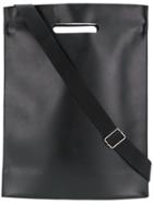 Mm6 Maison Margiela Top Handles Tote Bag - Black