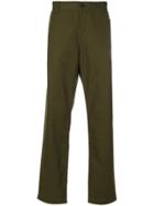 Joseph Straight Leg Trousers - Green