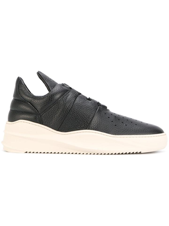 Filling Pieces Tabs 2.0 Low Top Sneakers - Black