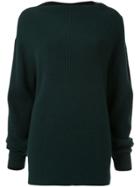 Muller Of Yoshiokubo Square Neck Sweater - Green