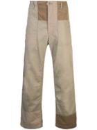 Engineered Garments Deconstructed Trousers - Neutrals