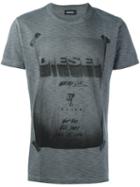 Diesel 'diego' T-shirt, Men's, Size: Medium, Grey, Cotton