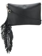 P.a.r.o.s.h. Coral Clutch Bag - Black