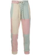 The Elder Statesman Drawstring Fastening Cashmere Trousers -