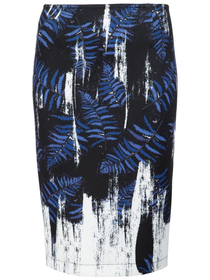 Yigal Azrouel Abstract Print Skirt