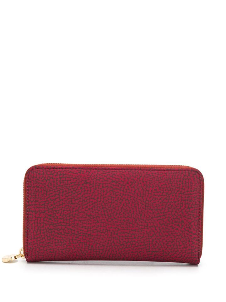 Thomas Tait Animal Print Wallet - Red
