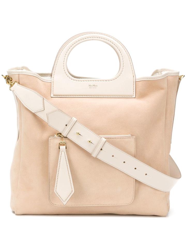 Max Mara Reversible Shopper Bag - Nude & Neutrals