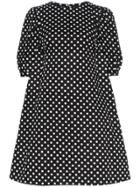 Paskal Paskl Drss Cn Vl Ss Fttd W Pttrn Midi - Black